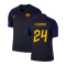 2019-2020 Roma Training Shirt (Dark Obsidian) (FLORENZI 24)