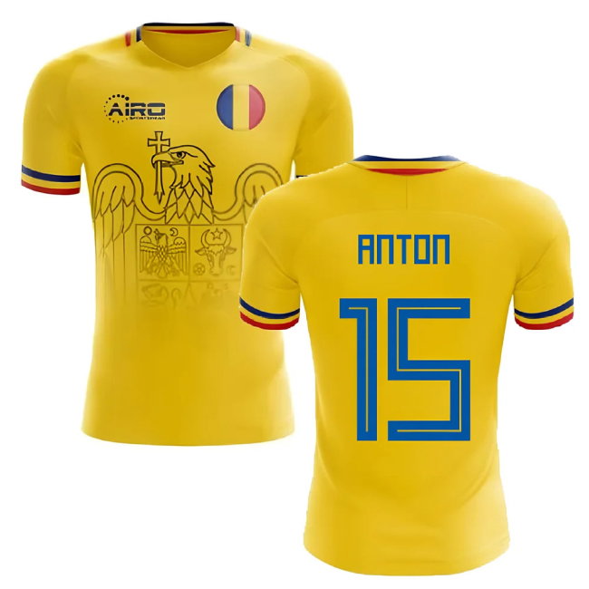 2025-2026 Romania Home Concept Football Shirt (Anton 15)