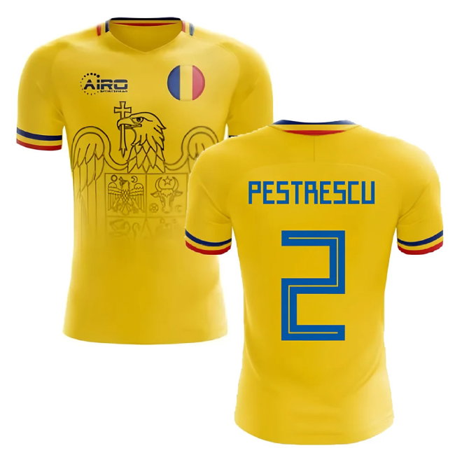 2025-2026 Romania Home Concept Football Shirt (Pestrescu 2)