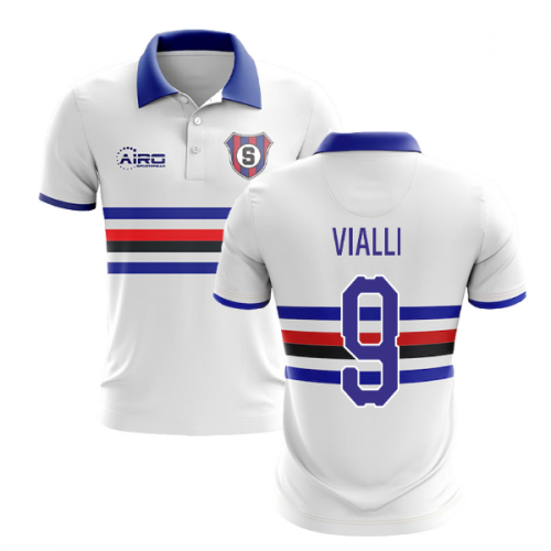 2025-2026 Sampdoria Away Concept Football Shirt (VIALLI 9)