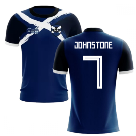 2023-2024 Scotland Flag Concept Football Shirt (Johnstone 7)