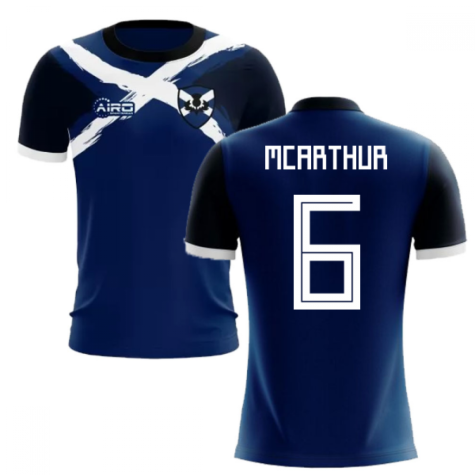 2023-2024 Scotland Flag Concept Football Shirt (McArthur 6)
