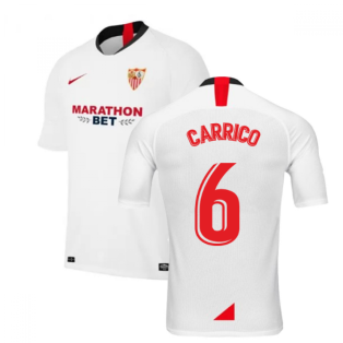 2019-2020 Sevilla Home Nike Football Shirt (CARRICO 6)
