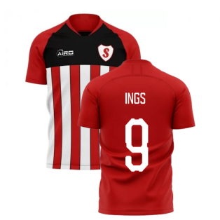 2020-2021 Southampton Home Concept Football Shirt (Ings 9)