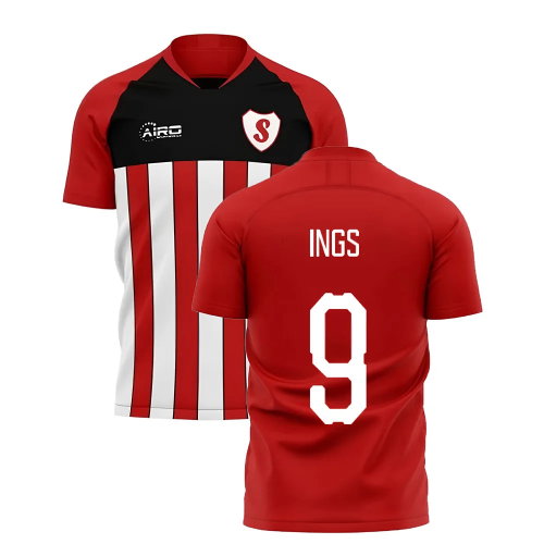 2025-2026 Southampton Home Concept Football Shirt (Ings 9)