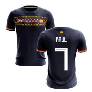 2025-2026 Spain Away Concept Football Shirt (Raul 7)