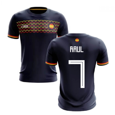 2023-2024 Spain Away Concept Football Shirt (Raul 7)
