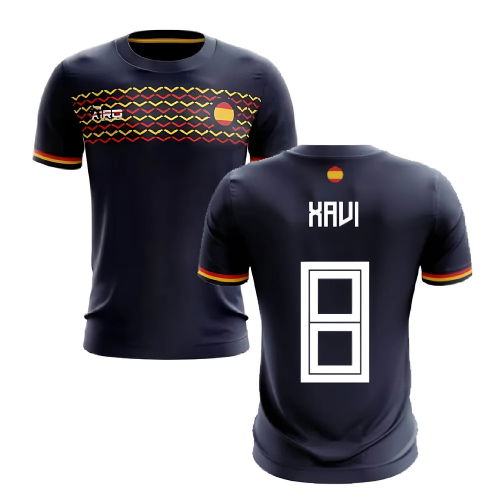 2025-2026 Spain Away Concept Football Shirt (Xavi 8)