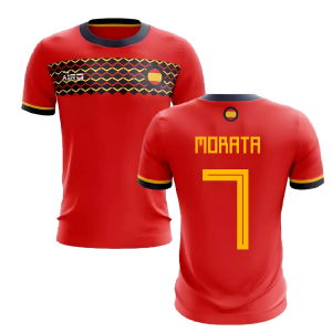 2025-2026 Spain Home Concept Football Shirt (Morata 7)