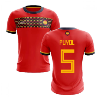 2022-2023 Spain Home Concept Football Shirt (Puyol 5)