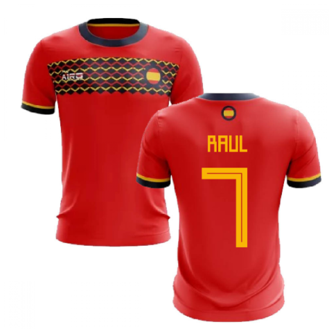 2023-2024 Spain Home Concept Football Shirt (Raul 7)