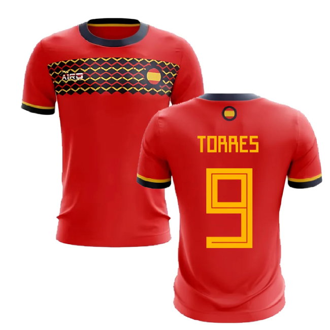 2025-2026 Spain Home Concept Football Shirt (Torres 9)