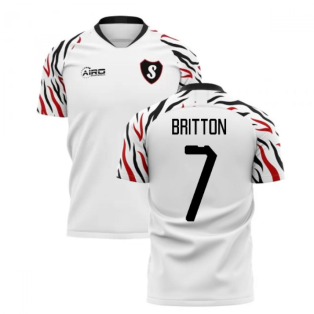 2022-2023 Swansea Home Concept Football Shirt (Britton 7)
