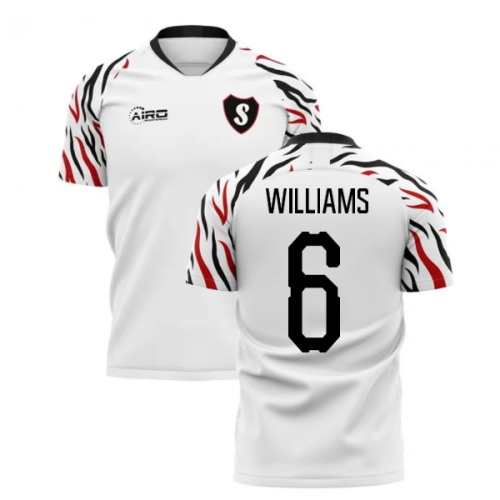 2025-2026 Swansea Home Concept Football Shirt (Williams 6)