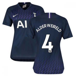 2019-2020 Tottenham Away Nike Ladies Shirt (ALDERWEIRELD 4)