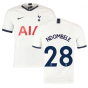 2019-2020 Tottenham Home Nike Football Shirt (Kids) (Ndombele 28)