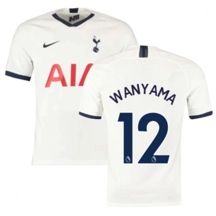 2019-2020 Tottenham Home Nike Football Shirt (Kids) (WANYAMA 12)