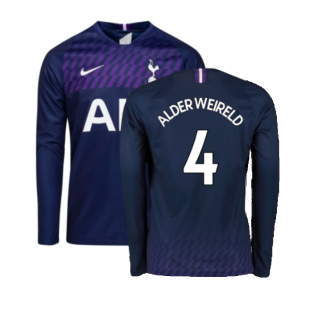 2019-2020 Tottenham Long Sleeve Away Shirt (ALDERWEIRELD 4)