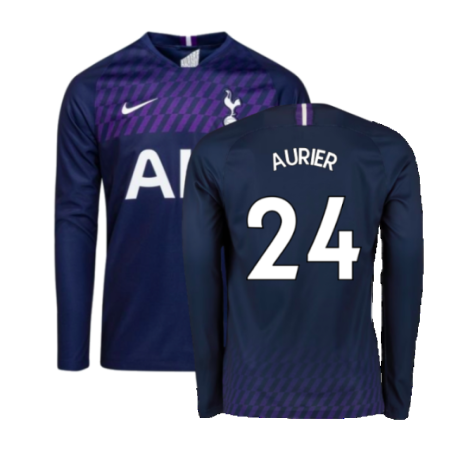 2019-2020 Tottenham Long Sleeve Away Shirt (AURIER 24)