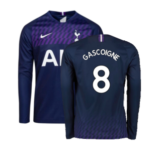 2019-2020 Tottenham Long Sleeve Away Shirt (GASCOIGNE 8)