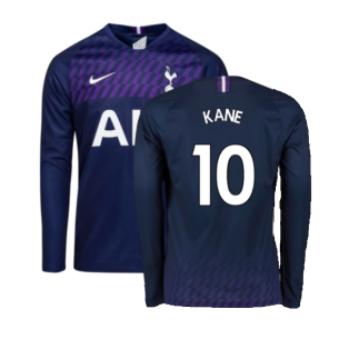 2019-2020 Tottenham Long Sleeve Away Shirt (KANE 10)