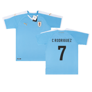 2019-2020 Uruguay Home Jersey (C Rodriguez 7)