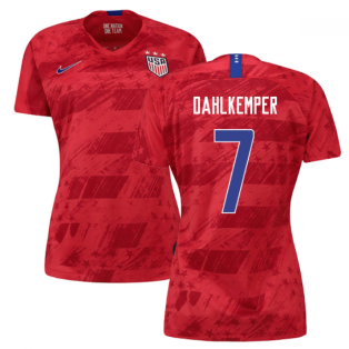 2019-2020 USA Away Nike Womens Shirt (Dahlkemper 7)