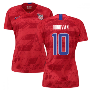 2019-2020 USA Away Nike Womens Shirt (Donovan 10)