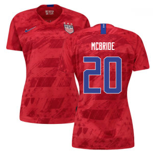 2019-2020 USA Away Nike Womens Shirt (McBride 20)