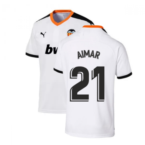 2019-2020 Valencia Home Puma Shirt (Kids) (AIMAR 21)