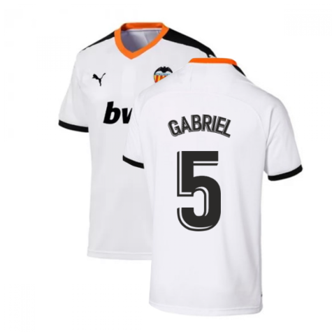 2019-2020 Valencia Home Puma Shirt (Kids) (GABRIEL 5)
