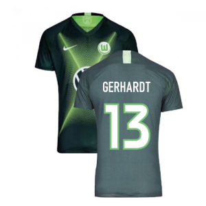 2019-2020 VFL Wolfsburg Home Nike Football Shirt (GERHARDT 13)