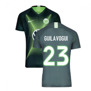 2019-2020 VFL Wolfsburg Home Nike Football Shirt (GUILAVOGUI 23)