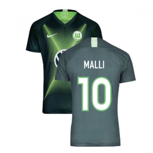 2019-2020 VFL Wolfsburg Home Nike Football Shirt (MALLI 10)