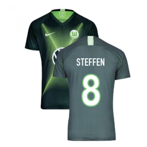 2019-2020 VFL Wolfsburg Home Nike Football Shirt (STEFFEN 8)