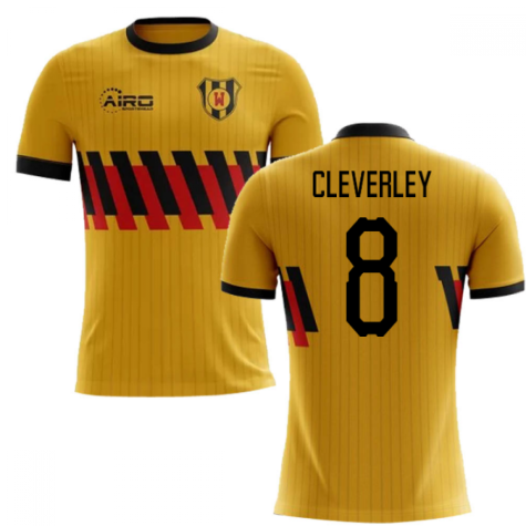2023-2024 Watford Home Concept Football Shirt (Cleverley 8)