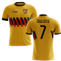 2020-2021 Watford Home Concept Football Shirt (Deulofeu 7) - Kids