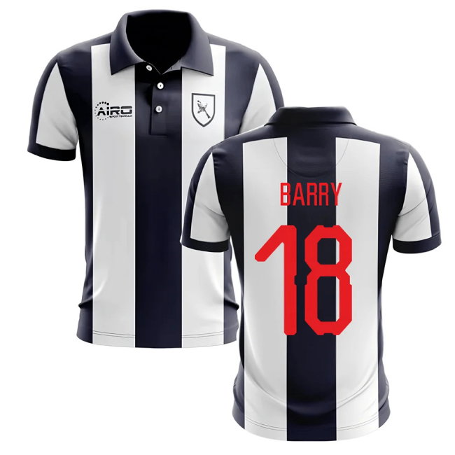 2025-2026 West Brom Home Concept Football Shirt (Barry 18)