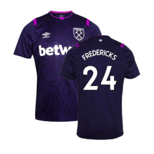 2019-2020 West Ham Third Shirt (FREDERICKS 24)