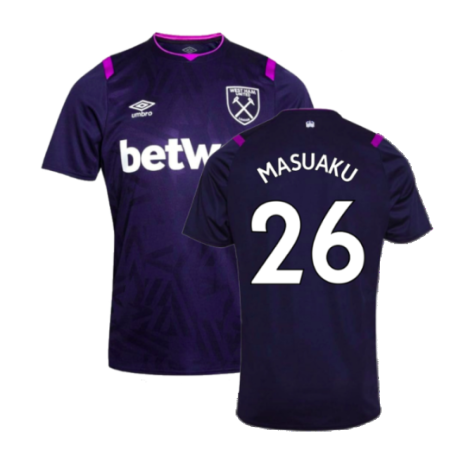 2019-2020 West Ham Third Shirt (MASUAKU 26)