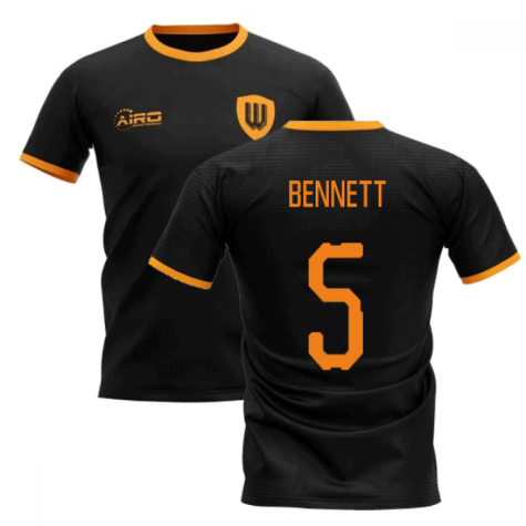 2023-2024 Wolverhampton Away Concept Football Shirt (BENNETT 5)