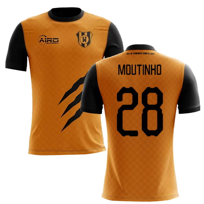 2025-2026 Wolverhampton Home Concept Football Shirt (Moutinho 28)