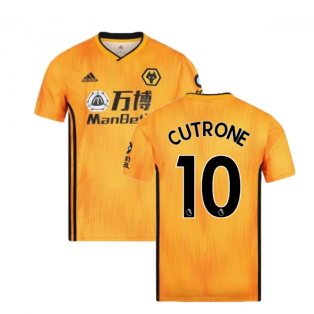 2019-2020 Wolves Home Football Shirt (Cutrone 10)