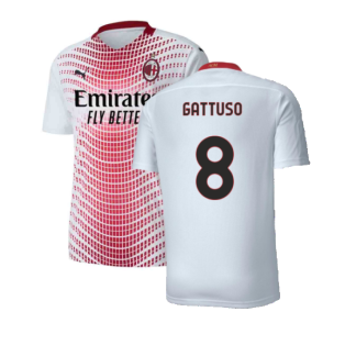2020-2021 AC Milan Away Shirt (GATTUSO 8)