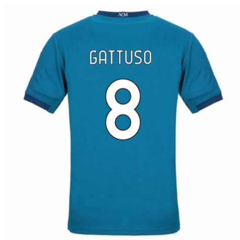 2020-2021 AC Milan Puma Third Football Shirt (GATTUSO 8)