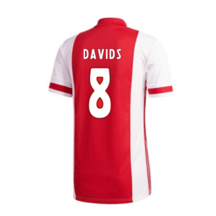 2020-2021 Ajax Adidas Home Football Shirt (DAVIDS 8)