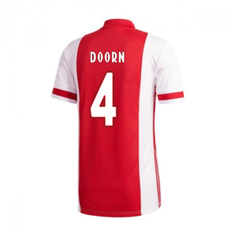 2020-2021 Ajax Adidas Home Football Shirt (Doorn 4)