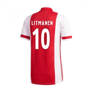 2020-2021 Ajax Adidas Home Football Shirt (LITMANEN 10)