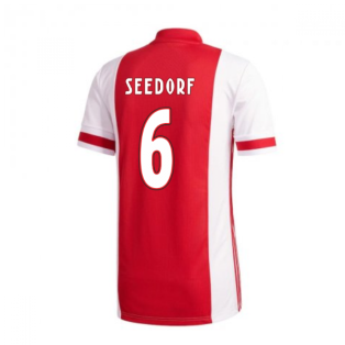 2020-2021 Ajax Adidas Home Football Shirt (SEEDORF 6)