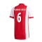 2020-2021 Ajax Adidas Home Shirt (Kids) (VAN DE BEEK 6)